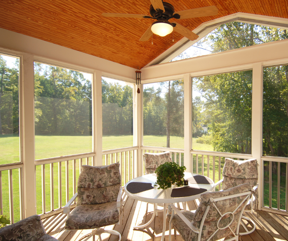 Image showing screened in porch